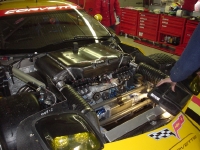 Shakedown of the GLPK-Carsport Corvette C5-R